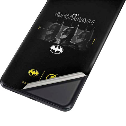 DC Comics The Flash Movie: I am Batman Past to Future Galaxy S21 Plus 5G Skin
